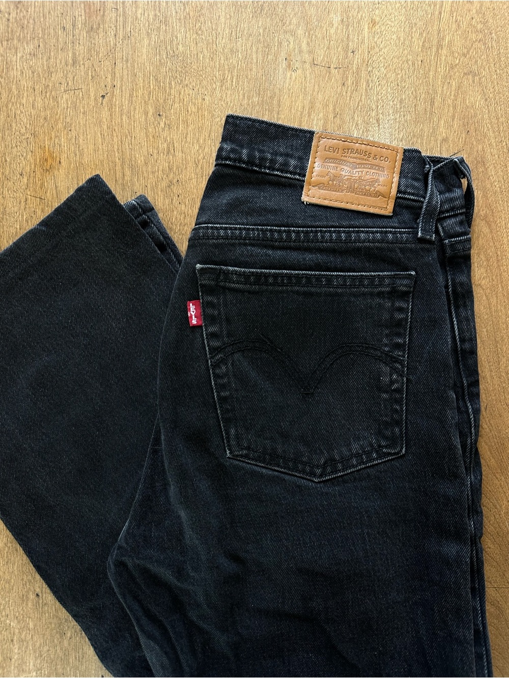 Levi's Women’s Black Jeans – Wedgie Bootcut size 26